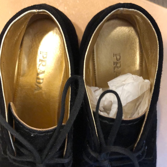 Prada suede espadrille chukka boot size 8 - Picture 5 of 5